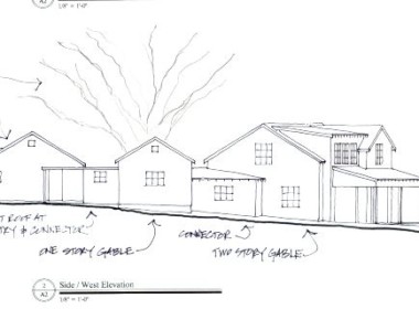 Side West Elevation Conceptual